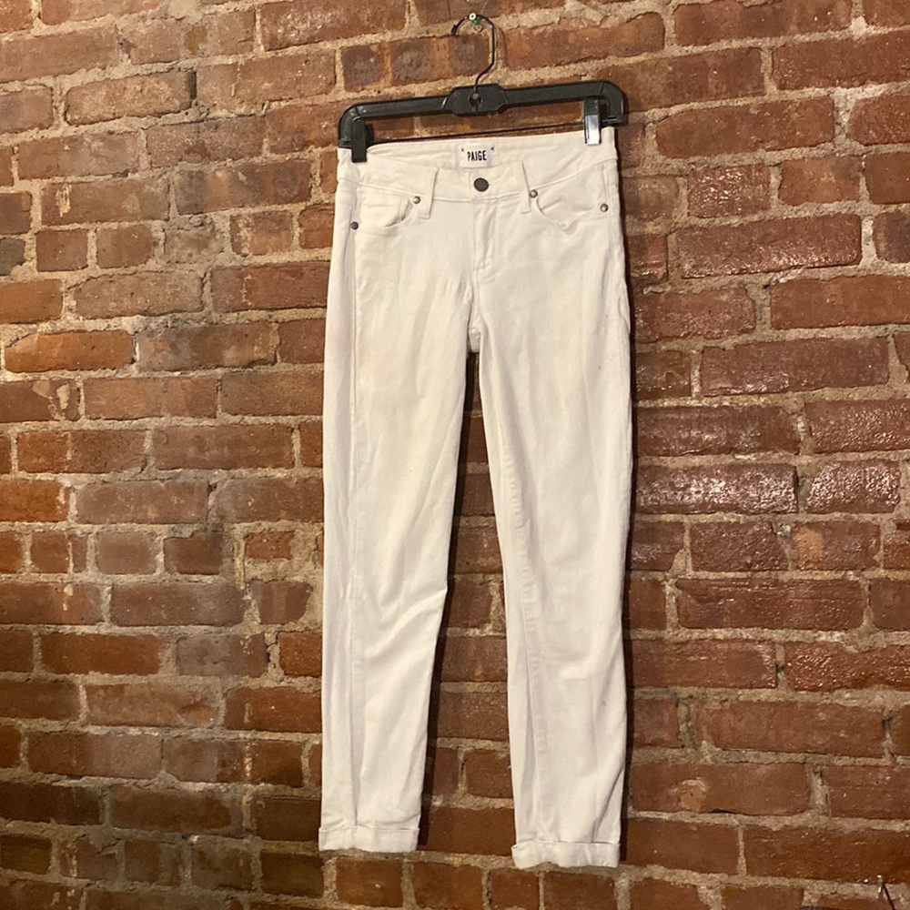 Paige White Skinny Jeans
